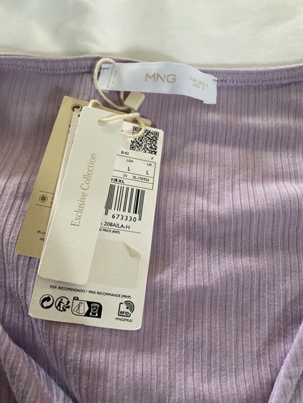 Mango Wrap Top - Picture 2 of 3